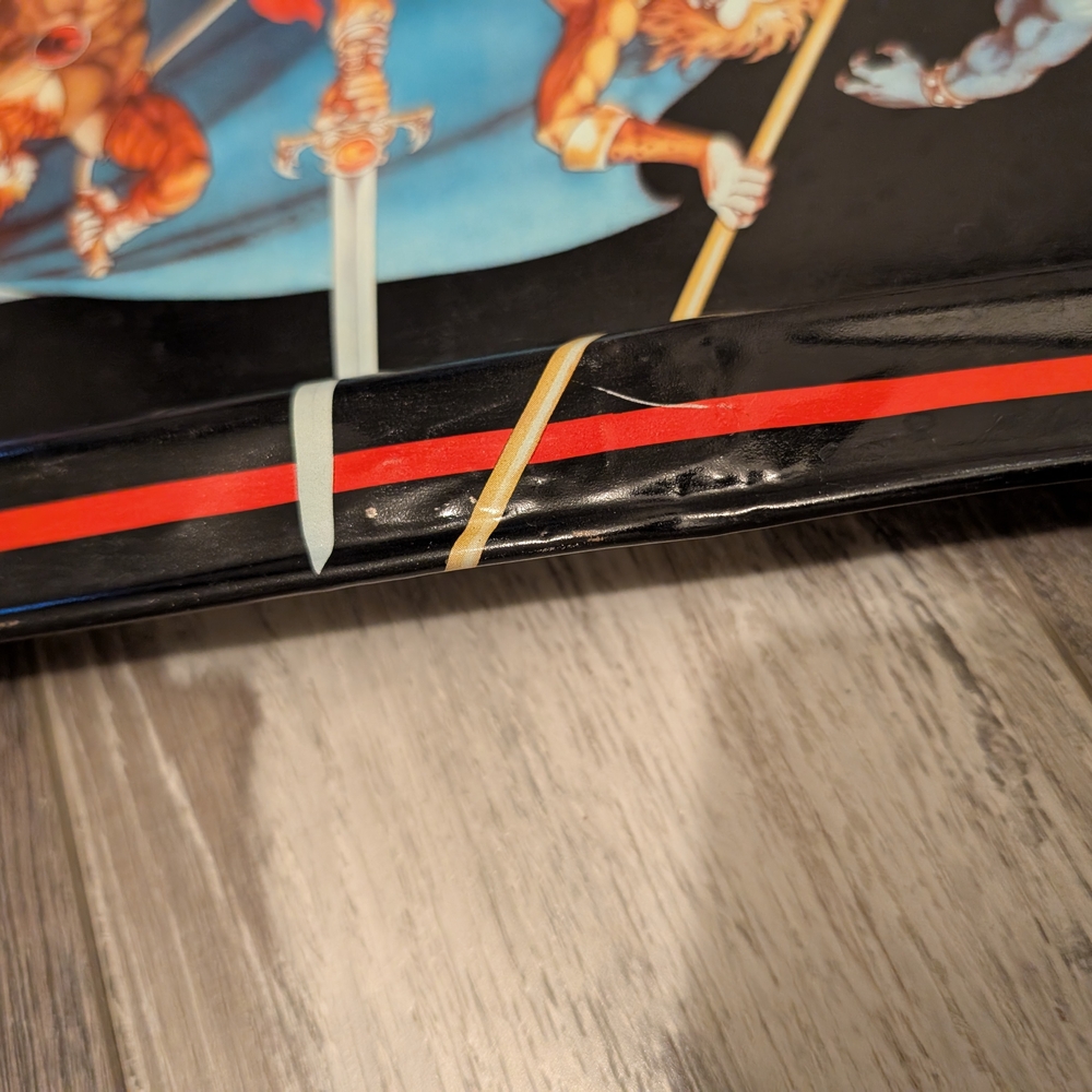 Kids Metal TV Tray - Black and Orange - Picture 3 of 4